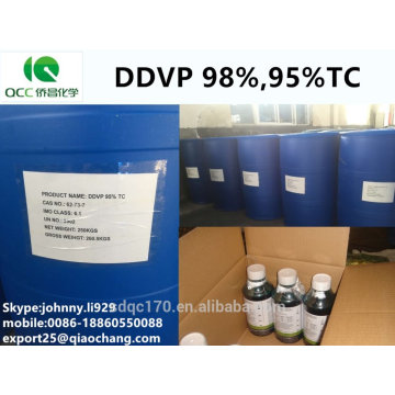 Insecticide / pesticide DDVP / DDV / dichlorvos / Vapona 98% TC, 95% tc, 80% ec, 50% ec, 1000 g / Lec-lq